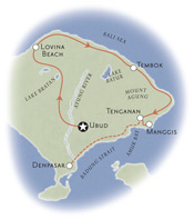 Bali BIking Map
